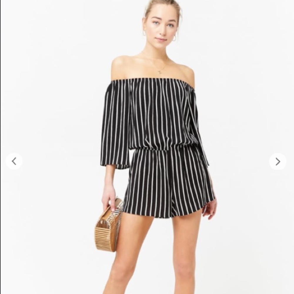 Stripe romper